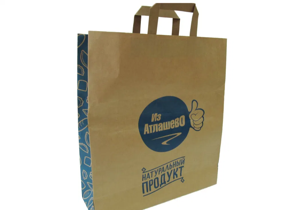 Kraft Paper Gift Bag Twisted Handle Shopping Bag Non Woven Bag